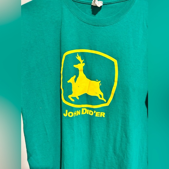 Anvil Other - Men’s Large Anvil John Did’er Funny Graphic T Shirt